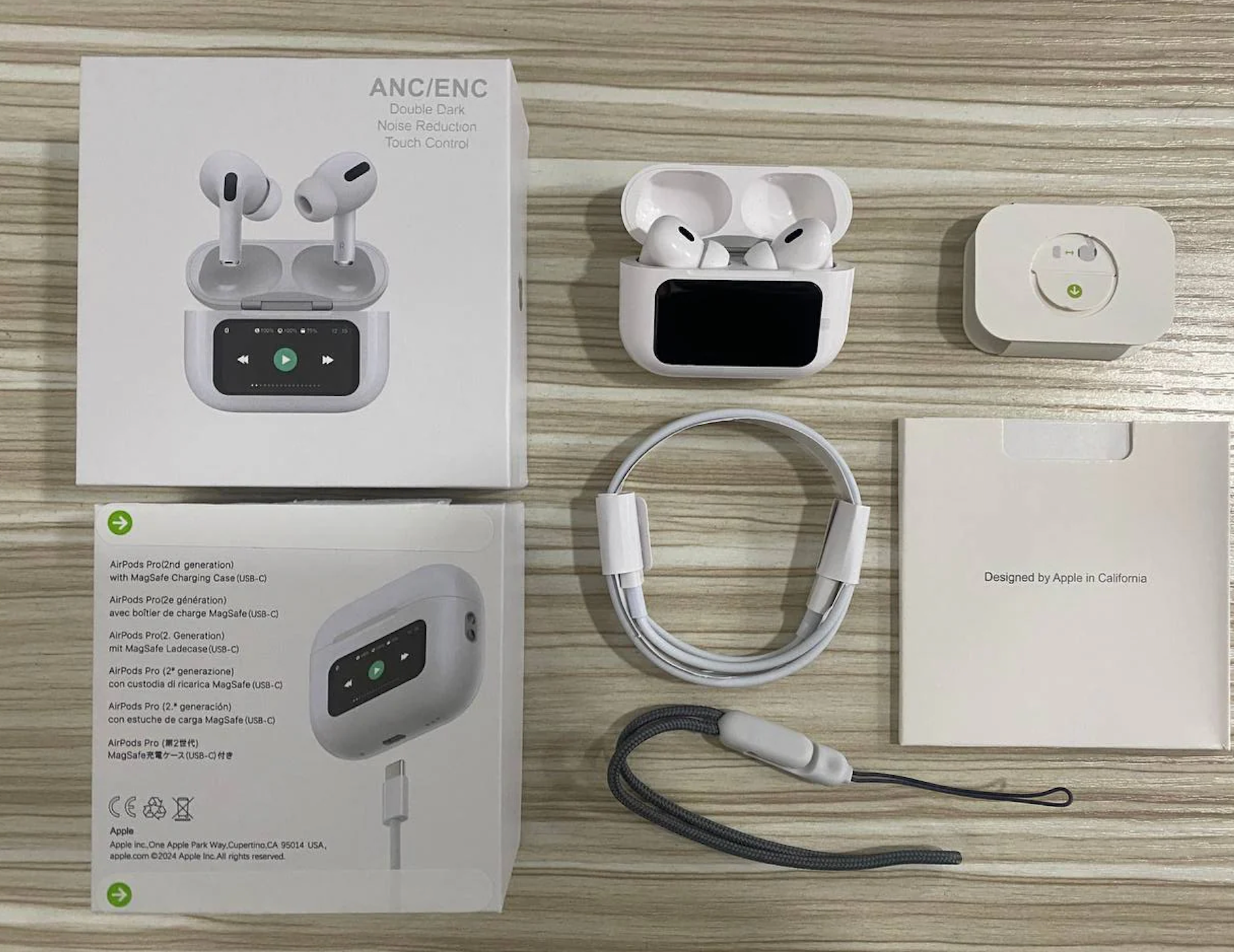 AirPods Pro 2 con Pantalla – Entrega Contra Reembolso en Colombia | ¡Tecnología Innovadora y Sonido Premium!