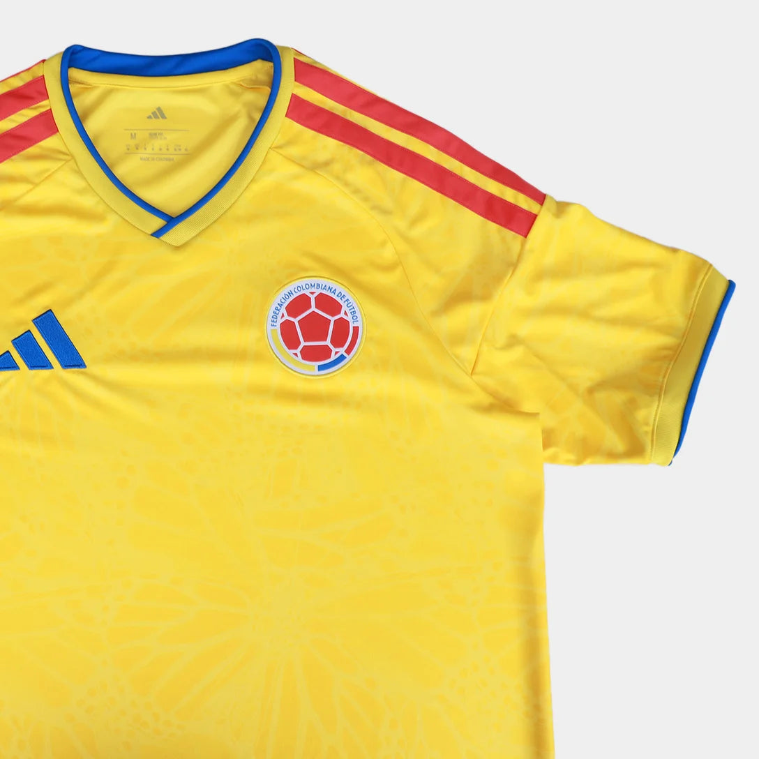 Camiseta Selección Colombia Home Fan 2026 s/xxl Adidas Hombre - Amarillo  Entrega rápida - PAGA AL RECIBIR