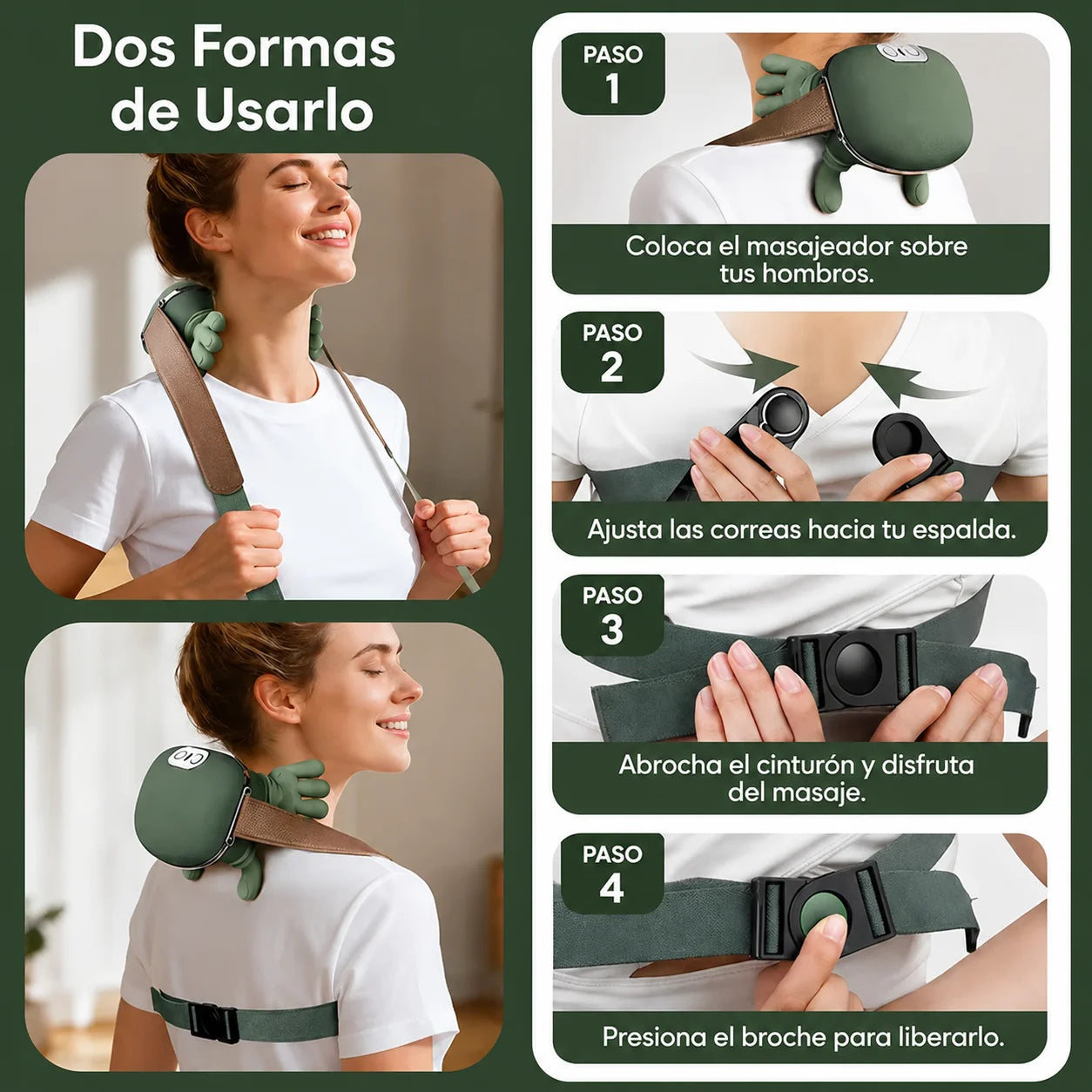 “VitaRelax 4D – Alivio Profundo para Cuello y Hombros”  🔥 50% OFF + ENVÍO GRATIS + PAGO CONTRA ENTREGA